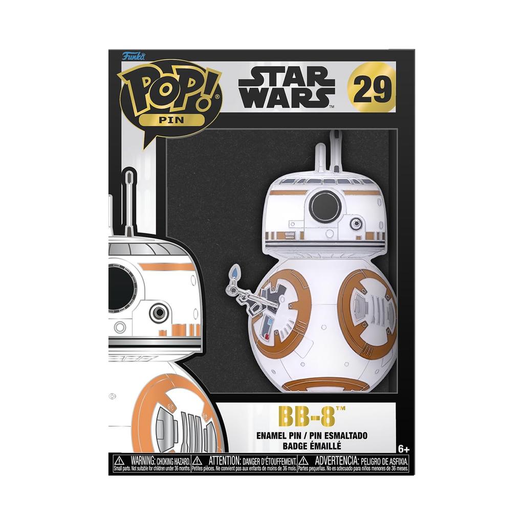 Funko Sized Pin Star Wars BB8 Figure Pop!
