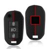 Silikonowe Etui na Kluczyk Samochodowy Do Citroen C5 C3 C4 C8 Berlingo Do Peugeot Partner Rifter 208 308 508 407 2008 3008 Expert