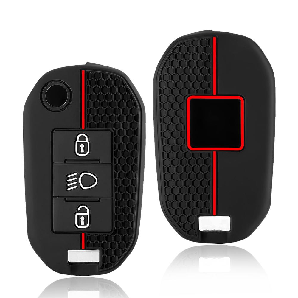 Silikonowe Etui na Kluczyk Samochodowy Do Citroen C5 C3 C4 C8 Berlingo Do Peugeot Partner Rifter 208 308 508 407 2008 3008 Expert