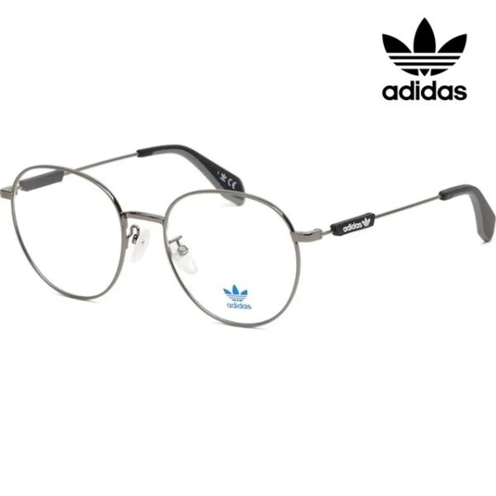 [adidas] Eyeglass Frames OR5033 012 Round Silver Metal Frames Men Women