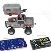 1:64 Mini Alloy RC Off Road Pickup Truck 2.4GHz Bluetooth App Control 3 Speed Shockproof LED Lights Powerful Motor For Kids