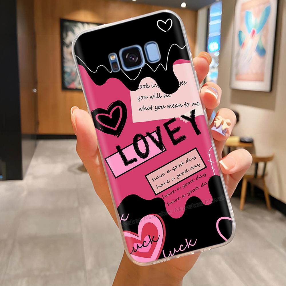 Case For Samsung Galaxy S8 Plus S 8 Phone Cover Cute Cartoon Cases Painted Soft TPU Coque For Samsung S8 S8+ Protective Fundas