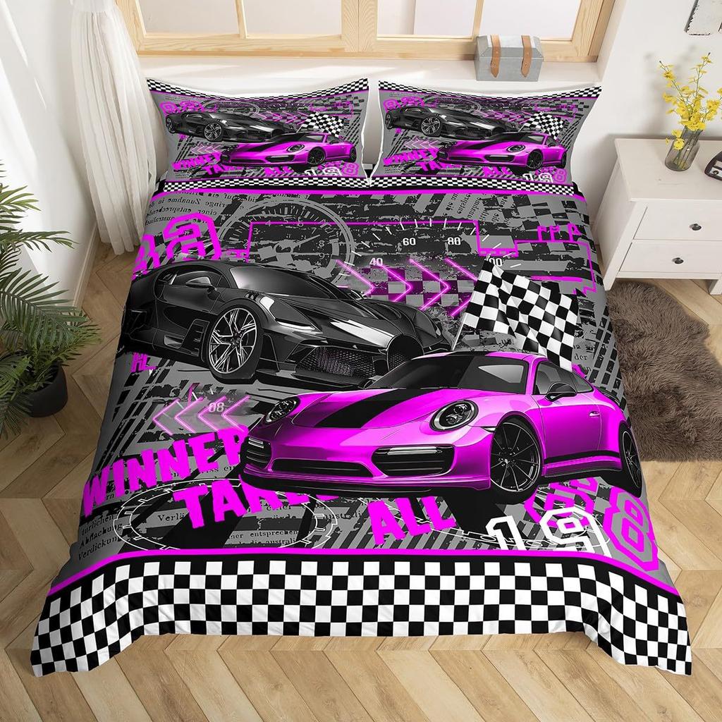 Bone Cat Claw Three-Piece Quilt Cover 3D Digital Printing Bedding Set Bed Cover