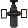 Portable Selfie Light Rechargeable Mini LED Video Fill Light 3 Color Modes 5 Levels Brightness Compatible for DJI OSMO Pocket 3