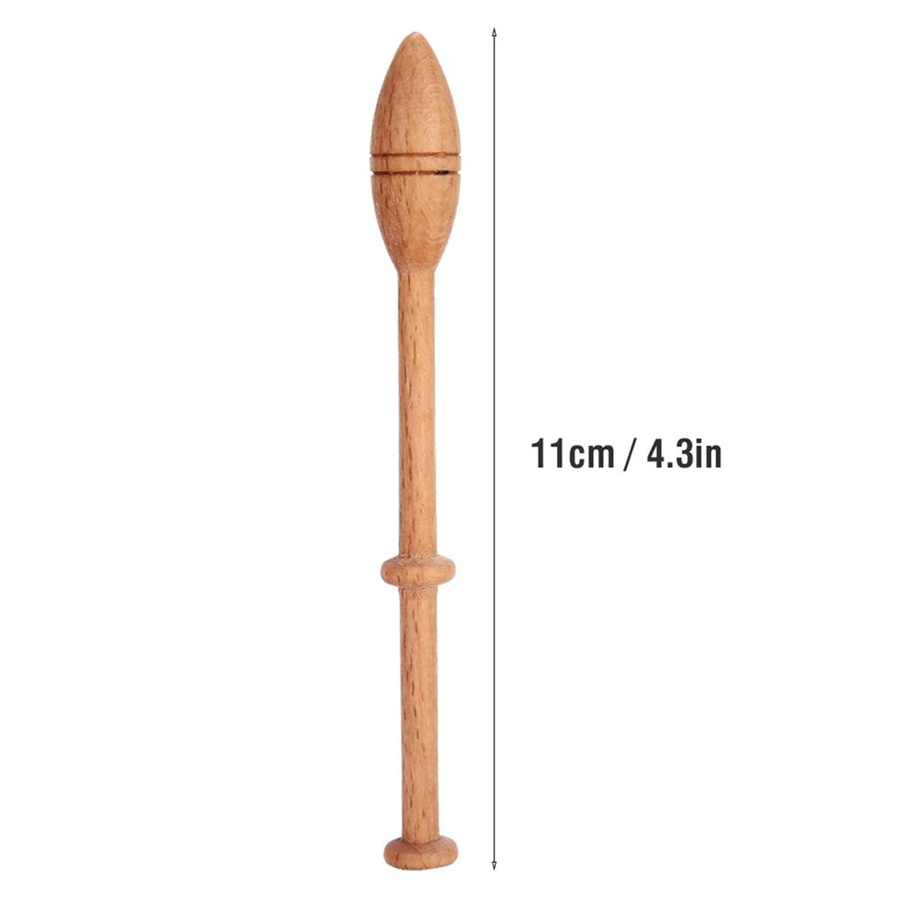 Lace Bobbin Wooden Lace Bobbin Wooden Antique Vintage French Craft Turned Wood Weaving Tools Sewing Lace Robbin