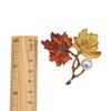 Fashion Women Maple Leaves Gold Dripping Brooches Brooches Pins Fashion Jewelry