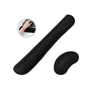 Tapis de Souris Confortable Antidérapant avec Support de Poignet pour Ordinateurs de Bureau, Ordinateurs Portables, Macs - Repose-Poignet Ergonomique pour Clavier