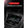 15W Car Wireless Charging Phone Charger for Mercedes Benz W205 AMG C43 C63 AMG GLC 43 C63 X253 C Class Accessories