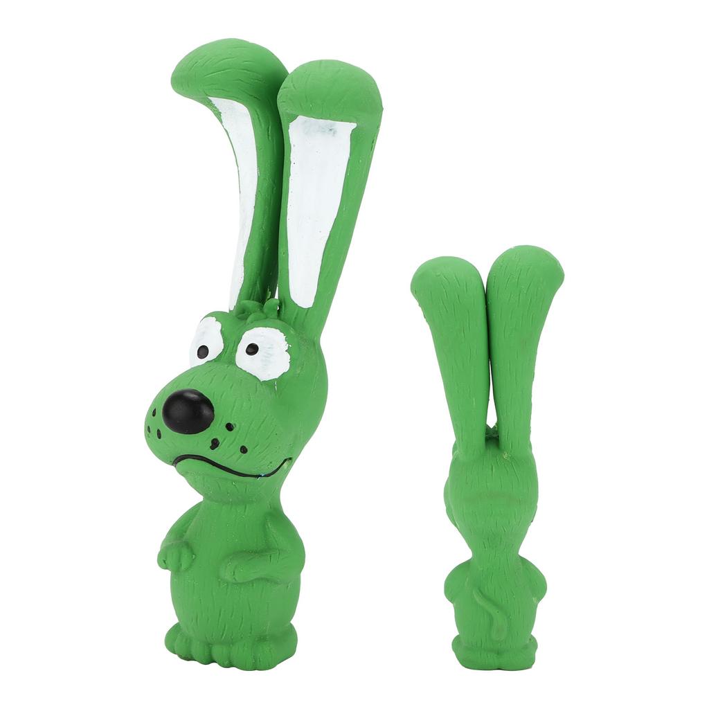 Naughty Rabbits and Dogs Vocal Latex Toys Safe NonToxic Antisqueeze Chewy Bite Molar Pet Toys