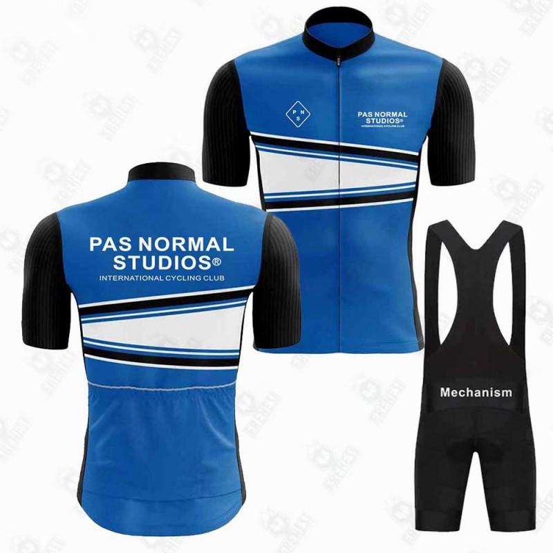 Outdoor Cycling Set Road Mountain Biking Riding Suit PNS Short-sleeved Straps