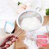 Jinghuisichuang Stainless Steel Soy Milk Strainer [Multiple Uses, Uniform Mesh] Frying Basket Colander Flour Sieve 10cm