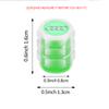 4Pcs Car Tire Valve Caps Fluorescent Green Luminous Night Decorative For S1 Sline A4 B7 B8 B9 A3 8P 8V 8L A5 A6 C6 C7 A1 Q2 Q3 2x