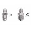 Aluminum Alloy Hydraulic Pump Rack Adapter Fitting Set For M16 and M18x1.5 Threads Suitable for Motorcycle Vehicle Repair