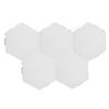 Innovative Hexagonal Shape DIY Wall Decorative Lamp Home Light for Bedroom Living Room Decoration