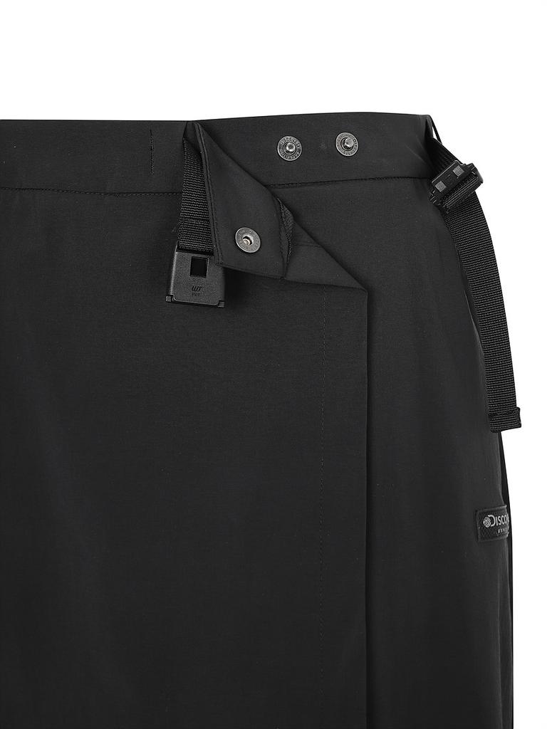 DISCOVERY EXPEDITION Freshvent Women'S Cargo Pocket Wrap Skirt (Black)