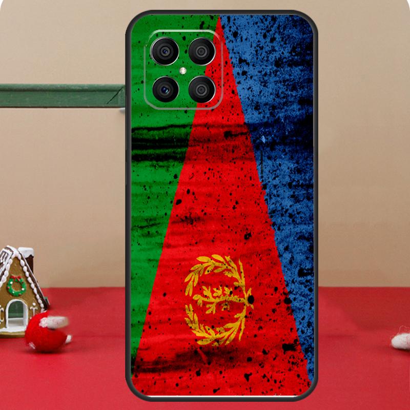 Eritrea Flag Case For Honor Magic 8 Pro 6 7 Lite Honor 400 200 50 70 X8c X8b X9a X9b X9c X9d Win RT Coque