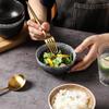 Ruhan Japanese Ceramic Rice Bowl