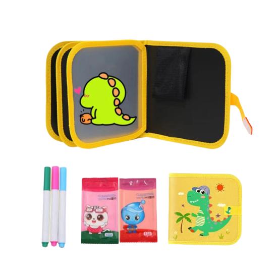 Children Drawing Book with Pens 6/10/14/16 Pages Erasable Painting Book Toddlers Boys Girls Educational