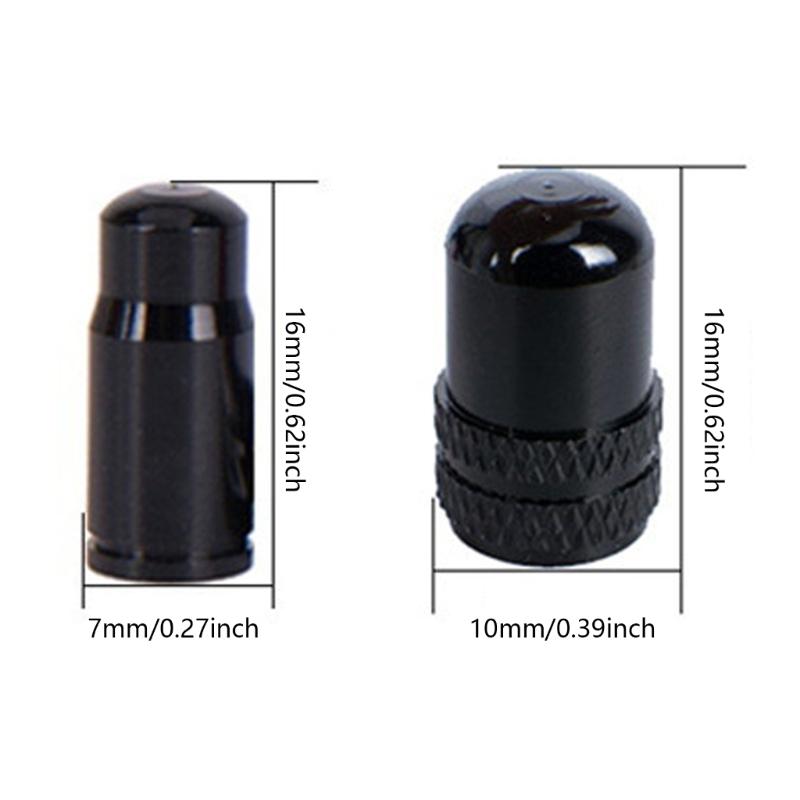 4 peças de Válvulas Impermeabilizadas Tampas Leves Tampas para Ciclismo Entusiastas de Ciclismo Acessórios para Pneus de Bicicletas