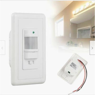 100-240V Comutator cu senzor de mișcare automat On/off Infraroșu Pir Ocupare Vacanță Lampă de perete cu putere