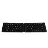 Faltbare Tastatur Leise Wiederaufladbar Kabelgebunden Drahtlos Bluetooth Dual-Modus Tragbare Faltbare Tastatur für Tablets Desktop