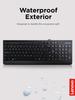 Lenovo 300 USB Wired Keyboard with Adjustable Tilt, Ergonomic Design, for Windows 7/8/10, GX30M39655, Black