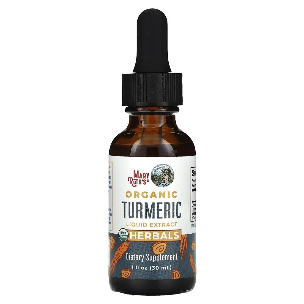 MaryRuth's, Organic Turmeric Liquid Extract, Alcohol-Free, 1,190 mg, 1 fl oz (30 ml)