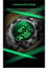 Sanda Men's Tactical Outdoor Camouflage Waterproof Sport Watch with Large Luminous Dial