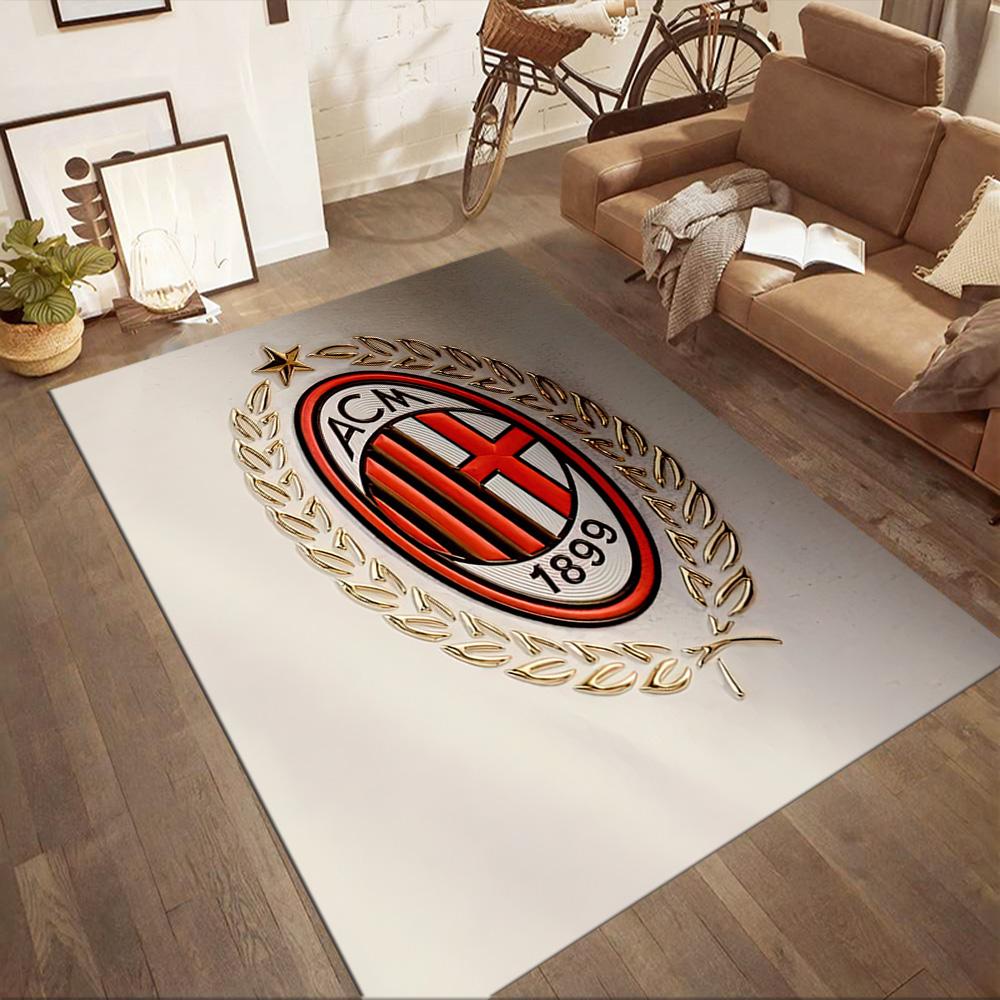 Ac Milan Floor Rug Office Rug Suitable For Study Room Dormitory Bedrooms Living Rooms Antislip Rug Anime Office Decor Gift For Festivals