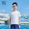 ERKE Boy's Summer Cooling Quick-Dry Patchwork T-Shirt
