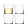 LSA Gio Tumbler Set of (low), 4, Glass, 310ml, G060-09-992A
