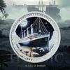 Titanic Silver-Plated Color Commemorative Medal with High Relief Design