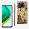 Compass Map Voyage Phone Case For Xiaomi Poco F7 Ultra X7 X6 M8 M7 M6 M4 M3 Pro X4 Mi 15 15T 14 14T 12T 12S 10T Pro 12 11 Lite C
