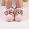Warm Cartoon Velvet Baby Toddler Shoes for 0-1 Year Olds