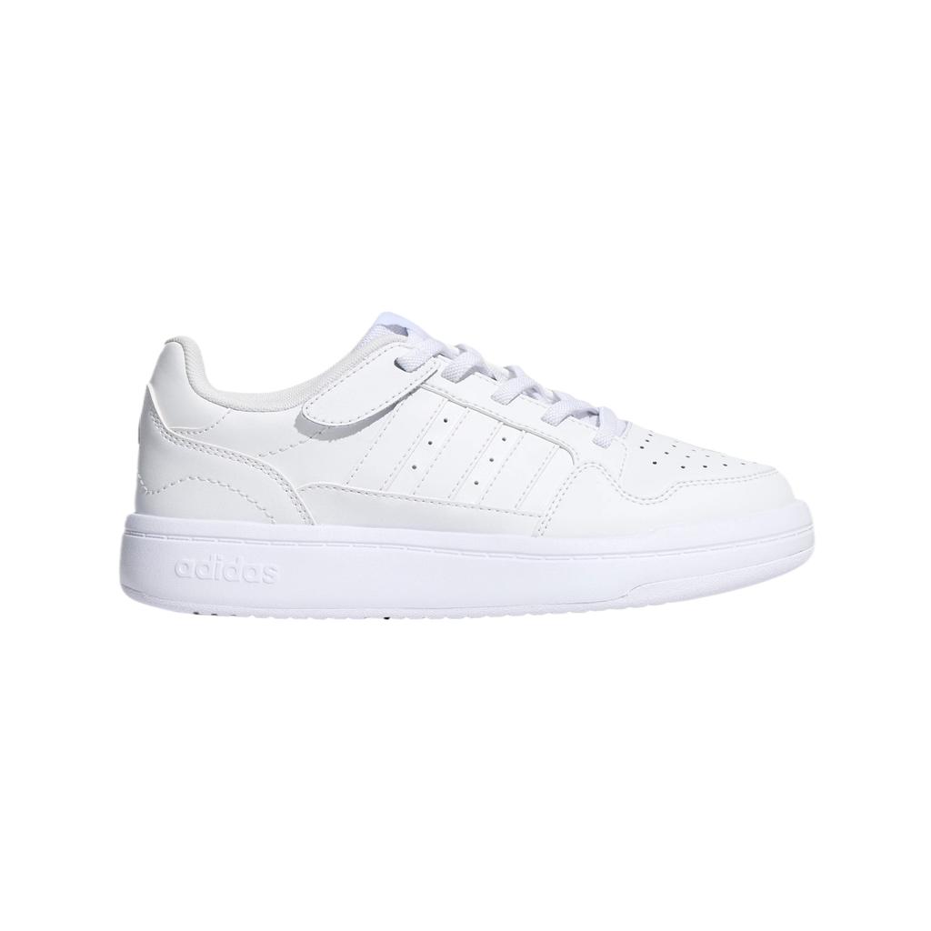 adidas Comfi Court Synthetic Leather Stable Lace-Up Comfortable Non-Slip Low-Top Sneakers Kids Sneakers KH8474