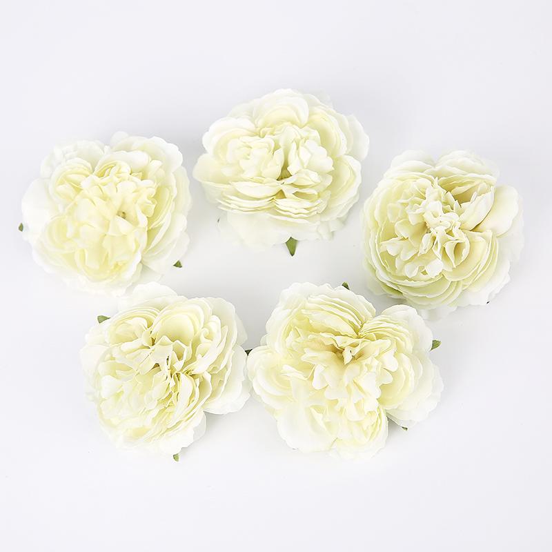 

3/5/10Pcs Silk Peony Artificial Flowers Wedding Marriage Decor Fake Flower for Home Decor DIY Crafts Gifts Garland Accessories 3Pcs светло-зеленый