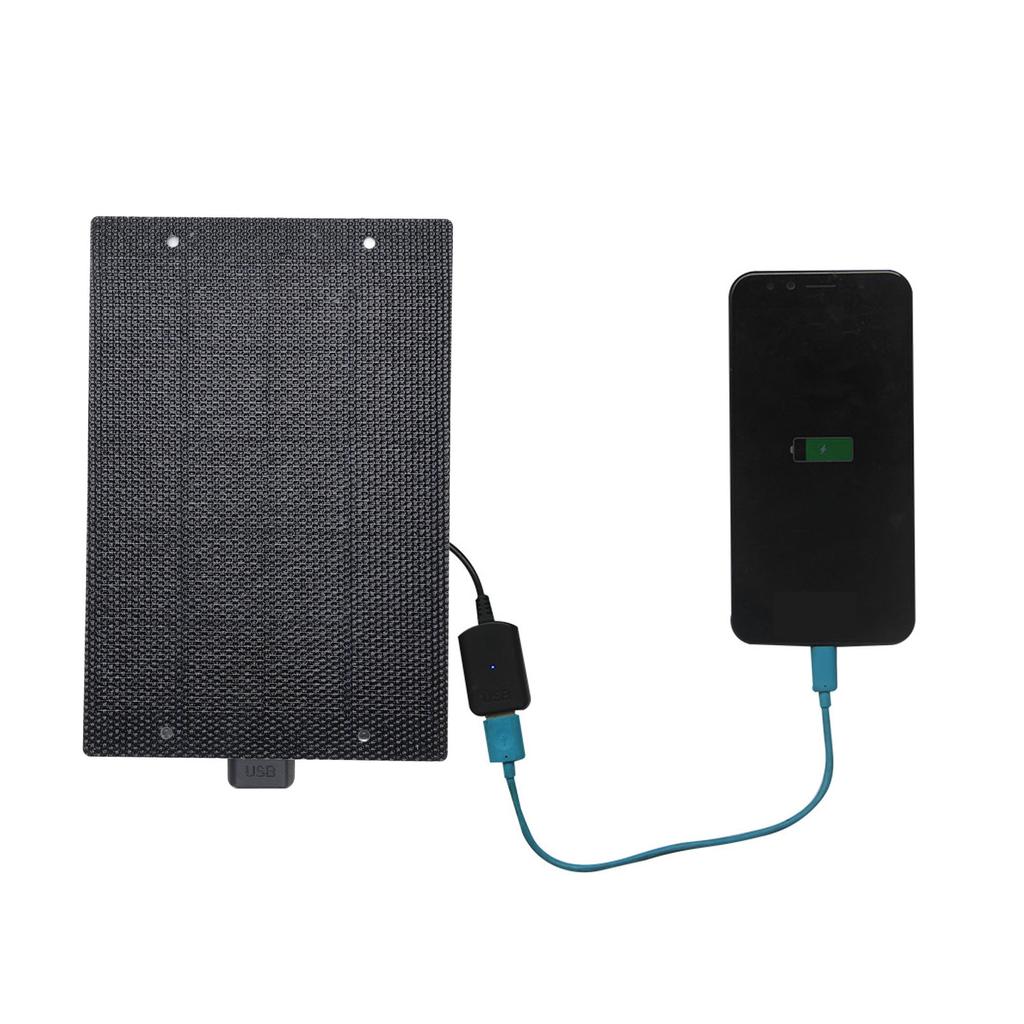 7W 5V ETFE Solar Panel Charger Monocrystalline Solar Panel Mobile Power Charger for Mobile Phones