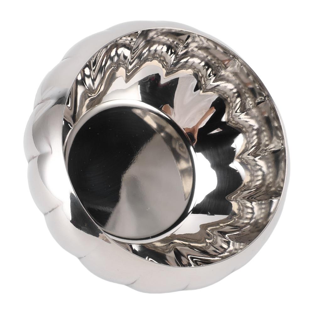 Rustless Steel Food Serving Bowl Polished Surface Storage Bowl Pumpkin Bowl  Café Display