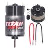RC Brushed Motor with 1 3 Reduction Gearbox 550 Universal Brushed Motor for Electric Car Truck Boat 35T