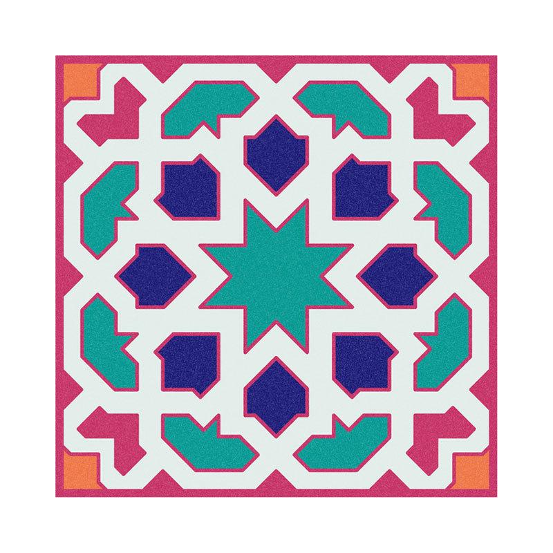 5 шт. красочные наклейки на плитку, кухонный шкаф, ванная комната, домашний декор, самоклеящиеся матовые текстурированные твердые пленки, художественные наклейки на стены 20*20X5pcs