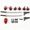 Deadpool Action Figure, Removable And Replaceable Face, Collectible Model Doll Figure Toy Desktop Ornaments Decoration Gift