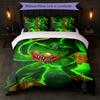 Poppy Playtime Print 3Pcs Duvet Cover Set 1 Duvet Cover and 2 Pillowcases Soft Bed Linen For Household Bedroom