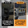 New Jimny JB64 JB74W compatible rear door shock stepless free free stop door hydraulic shock rear door balancer double stop door opener absorber,