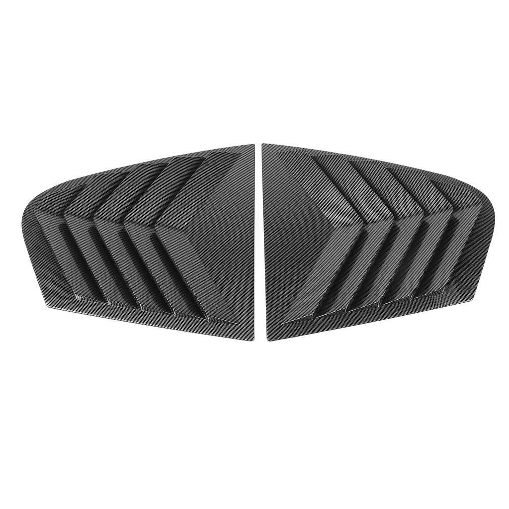 P  of Rear Side Window Louver Cover Left Right Rear Window   Vent Scoop Shades Cover for 5 Series G30 2018-2023