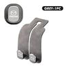 For Mazda 2 in 1 Car Headrest Hook Suede Rear Seat Hanging Dual Hook 3 6 CX5 2 CX3 CX9 MX5 RX8 Axela Demio Atenza MS V5