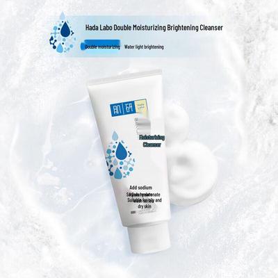 Mentholatum Hada Labo Doppelt Feuchtigkeitsspendender Aufhellender Gesichtsreiniger