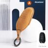 Alcantara Car Key Case Cover Shell Remote Buttons For Peugeot 408 508 3008 5008 2008 Suede Keychain Protectors Accessories