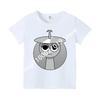 Sprunkis Boys Girls Child T Shirt Clothes Tops Children's Clothing Summer Cute Cotton Short Sleeve Tee New Kids Birthday Gifts