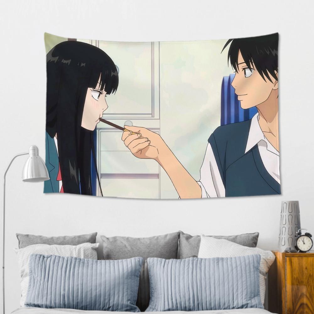 Comics Love Sawako Tapestry Room Decor Wall Cloth Party Hanging Background Room Decor Baby Room