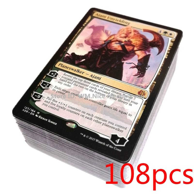 Buy 2019 Latest Model 108pcs Planeswalker Set Proxy Card MTG Card Magic